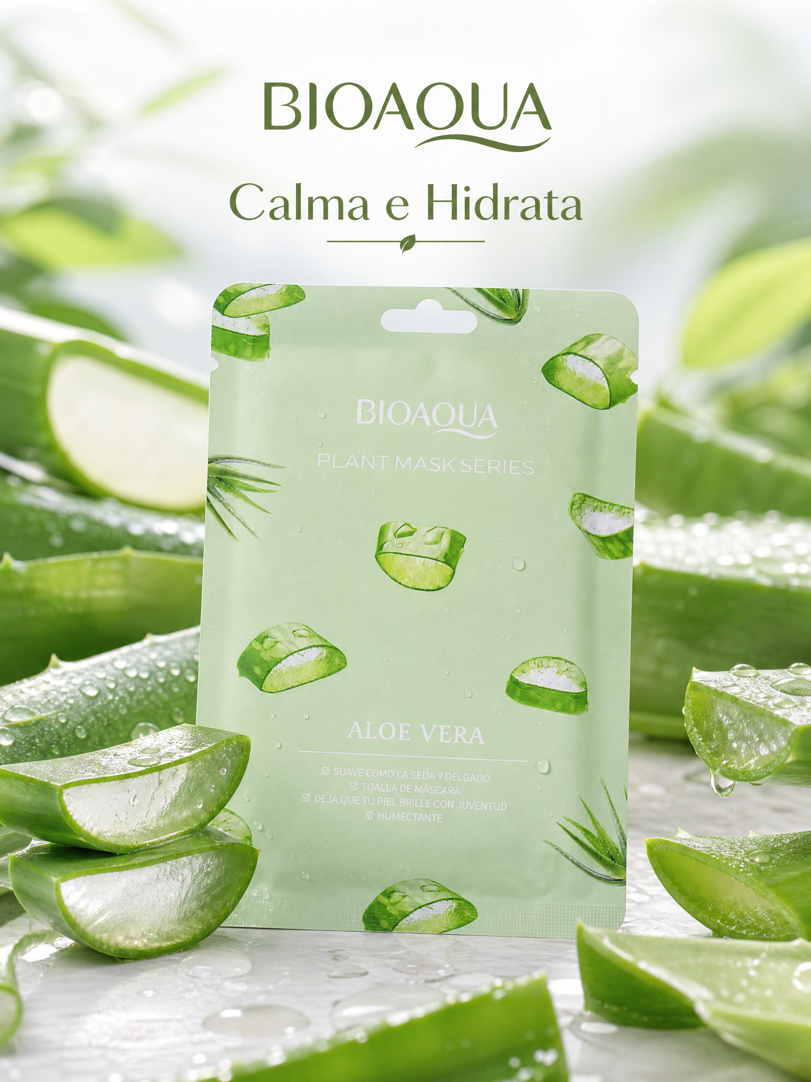 BIOAQUA MASCARILLA DE ALOE VERA